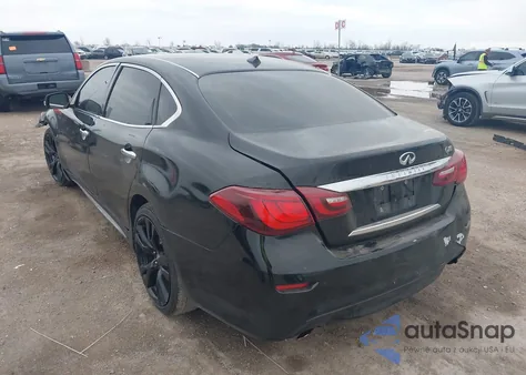 2016 Infiniti Q70L 3.7 z USA, uszkodzony, nr VIN JN1BY1PP7GM630646
